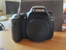 Canon EOS 80D DSLR Camera (Body Only, Black) 24.2MP APS-C