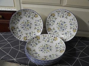 Minton Haddon Hall Blue | eBay