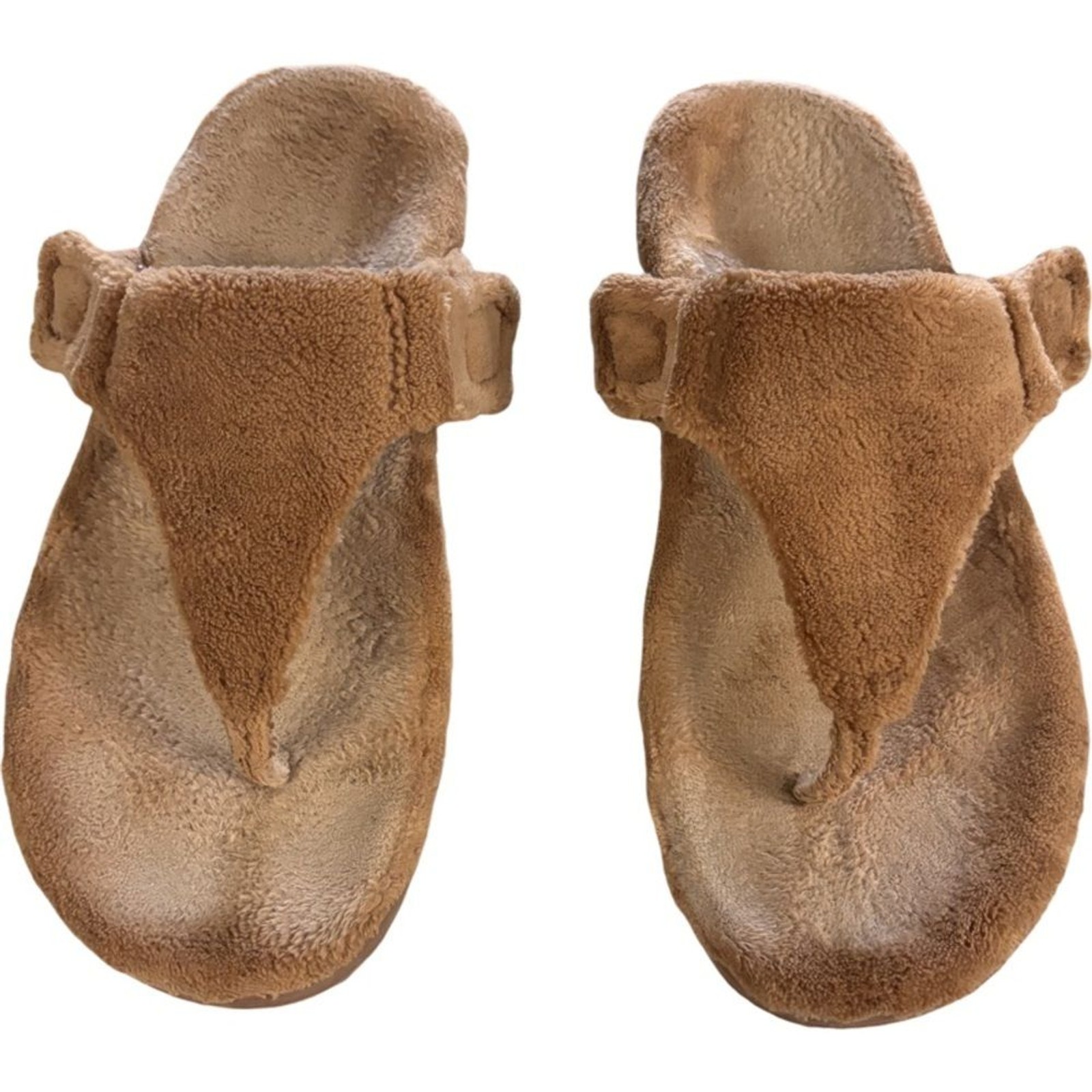 Vionic Forever Adjustable Plush Thongs Slippers T… - image 1