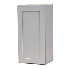 Gray Shaker wall cabinet