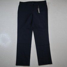 NEW LOFT 10 Navy Blue Marisa Mid Rise Skinny Stretch Dress Womens Pants