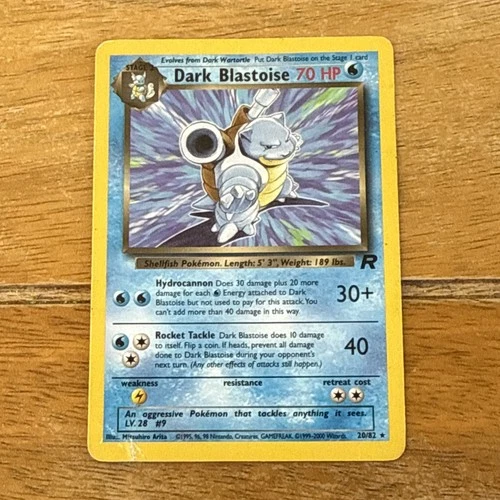 Pokemon TCG | Team Rocket - Dark Blastoise Non Holo 20/82 MP