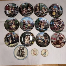 Set Of 15 Hummel Plates