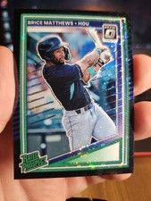 2025 Donruss Optic Black Circles Holo Rated Prospects Brice Matthews #153 RC