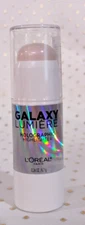 L'oreal Galaxy Lumiere Holographic Highlighter Stick 12 COSMIC PINK 0.24oz NEW!!