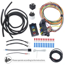 For Universal 8 Circuit Universal Wire Harness Muscle Car Hot Rod Street Rod Rat