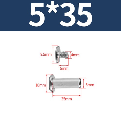 Furniture Connector Bolts & Cap Nuts Stainless Steel Phillips Screws M3 M4 M5 M6 - Picture 59 of 96