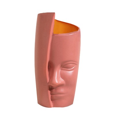 Portrait Vase Garden Planter Succulent Flower Pot Garden Sculpture Decor