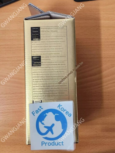 100Pcs Korean Red Ginseng 6 Year Old Everyday Extract 365 Stick + Express - Foto 4 di 10