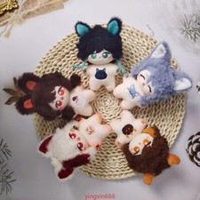 Genshin Impact Anime Venti Zhongli Xiao Kawaii Plush Doll Pendant Toy 10cm Gift