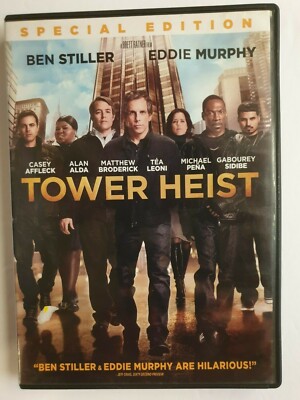TOWER HEIST ~ SPECIAL EDITION DVD EDDIE MURPHY & BEN STILLER Wall