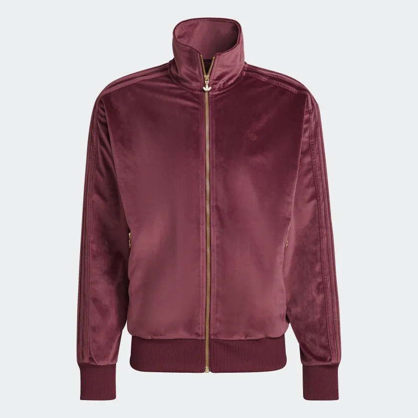 🔥 GREAT BUY!🔥 adidas Firebird Velour Track Jacket Crimson 🔥 GREAT BUY!🔥 adidas Firebird Velour Track Jacket Crimson