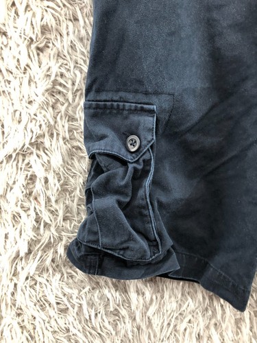 Polo Ralph Lauren Cargo Shorts Boys Size 20 Mid Rise Dark Wash Blue - Picture 5 of 12