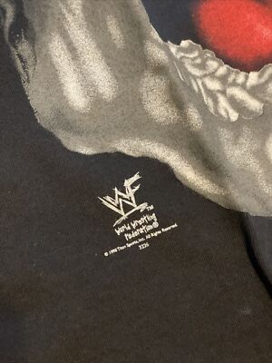 Vintage 90s Stone Cold Austin Shirt Hell Yeah WWF WWE Wrestling