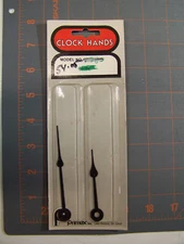 Vintage Primex Black Clock Hands Part # 5405 BL NOS 