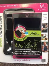 Boogie Board 8.5 Jot Inch LCD Writing Tablet Bundle with Sleeve and Stylus -PINK