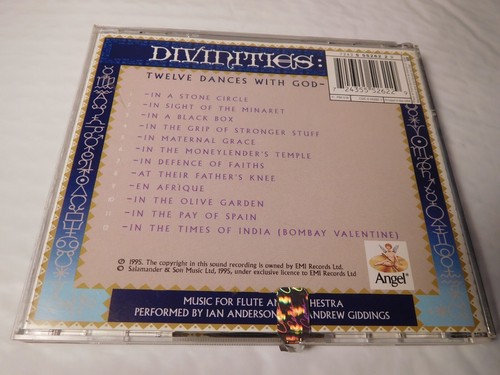 Ian Anderson (Jethro Tull) CD Divinities 12 Dances With God -Instro Flute & Orch - Picture 2 of 6