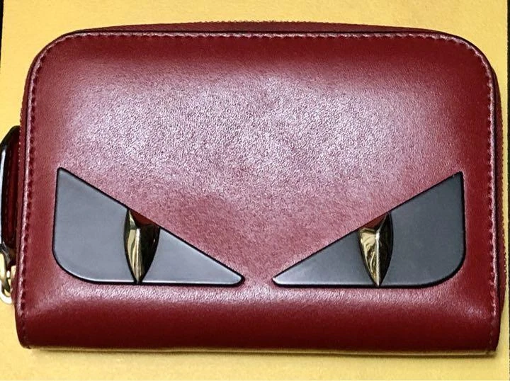 Fendi top monster wallet