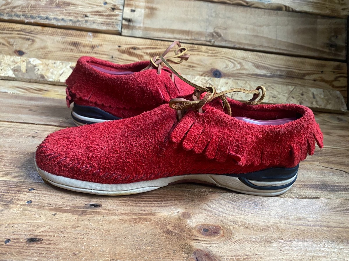 Visvim maliseet shaman folk red suede shoes US sz 10 eu 43 Visvim maliseet shaman folk red suede shoes US sz 10 eu 43