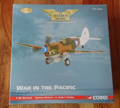 Corgi AA35211 P-40E Warhawk ''Typhoon McGoon'' Clyde V. Kinsley Ltd Edition No.3