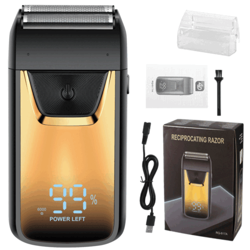 Men's Electric Beard/Bald Shaver Trimmer Razor Rechargeable Hair Shaving Machine - Picture 13 of 15