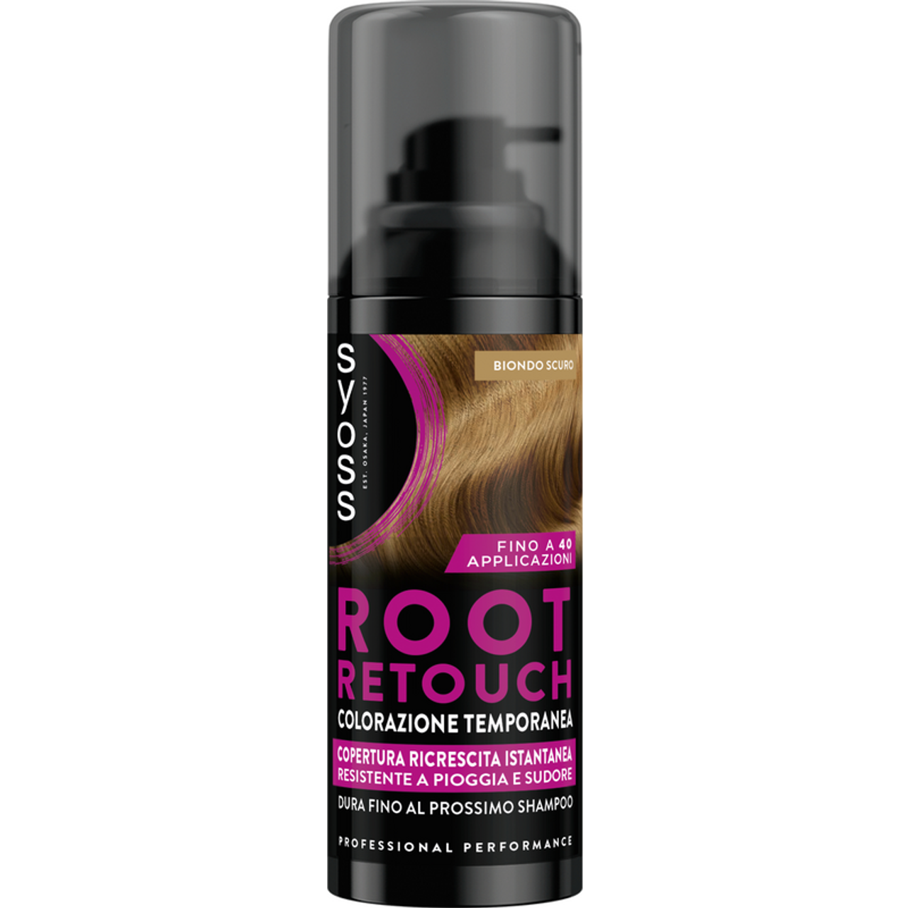 ROOT RETOUCH spray capelli ritocco biondo scuro 40 applicazioni 120 ml- 3 PEZZI.