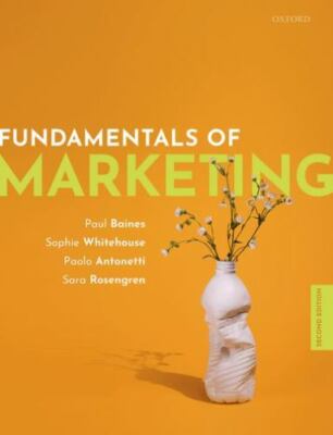 Fundamentals of Marketing 2e 9780198829256