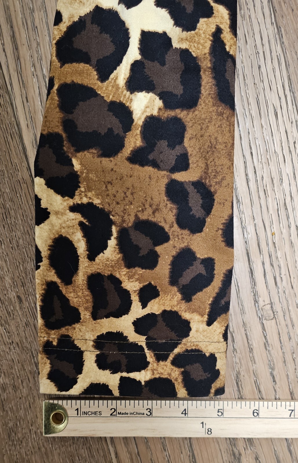 Chico's Additions Leopard  Print Button Front Lig… - image 7