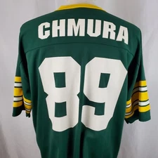Logo 7 Green Bay Packers Mark Chmura #89 Jersey Adult XL 50-52 NFL 90's Vintage
