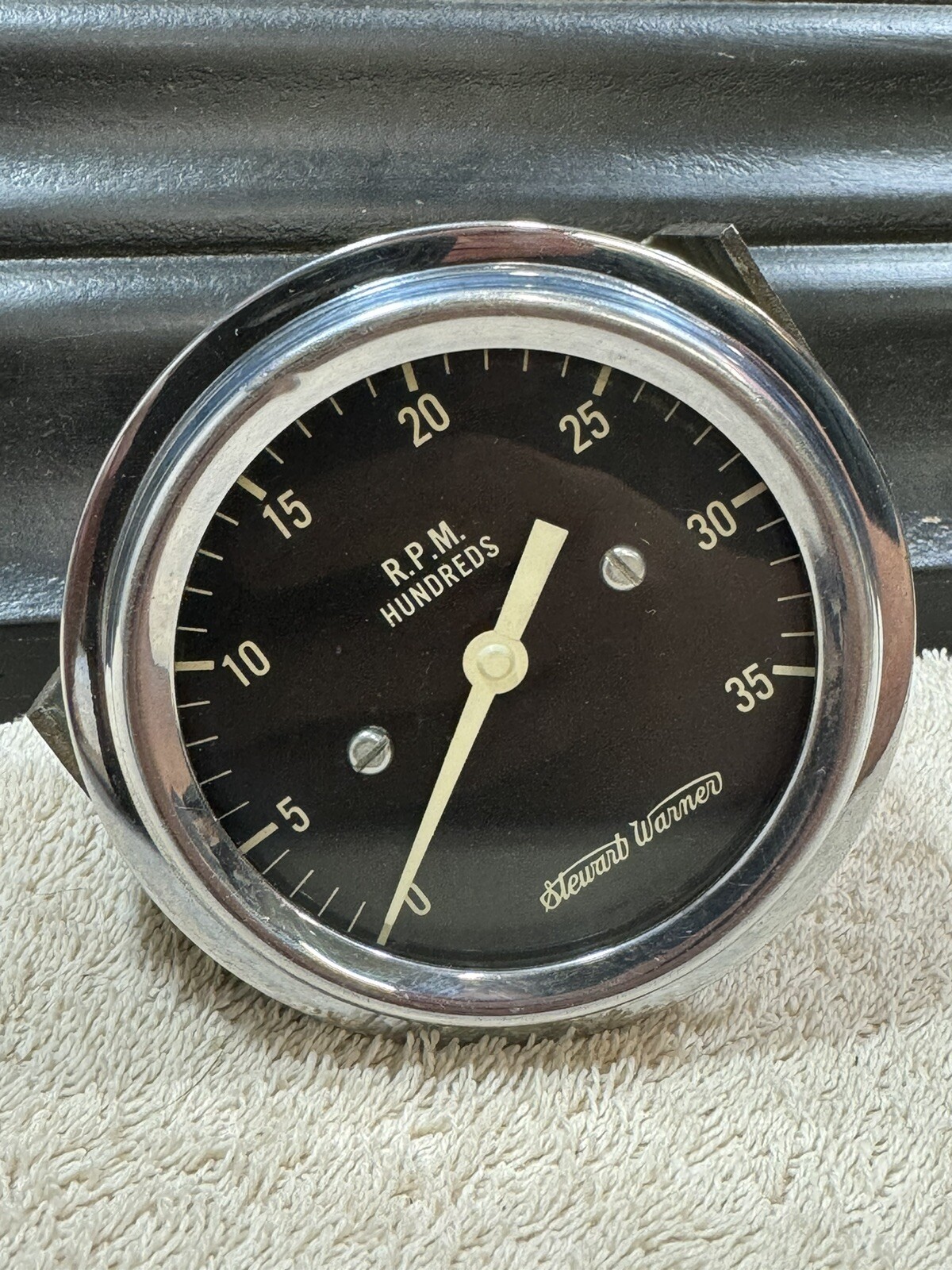 ~ACCESSORY~ 1930’s STEWART WARNER 3500 RPM TACHOMETER~FORD/CHEVY/MOPAR ...
