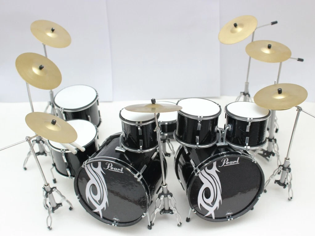Miniature Drum Set Kit Pearl Joey Jordison Slipknot Drum Mini