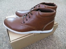 Matalan Mens Brown Boots | UK Size 9 EU 43