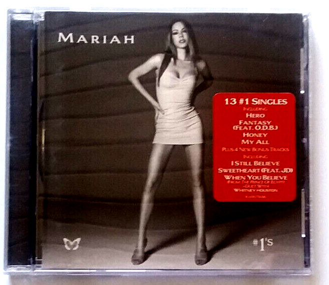 MARIAH CAREY - 13 Number 1's - 1998 CD Compact Disc Digital Audio