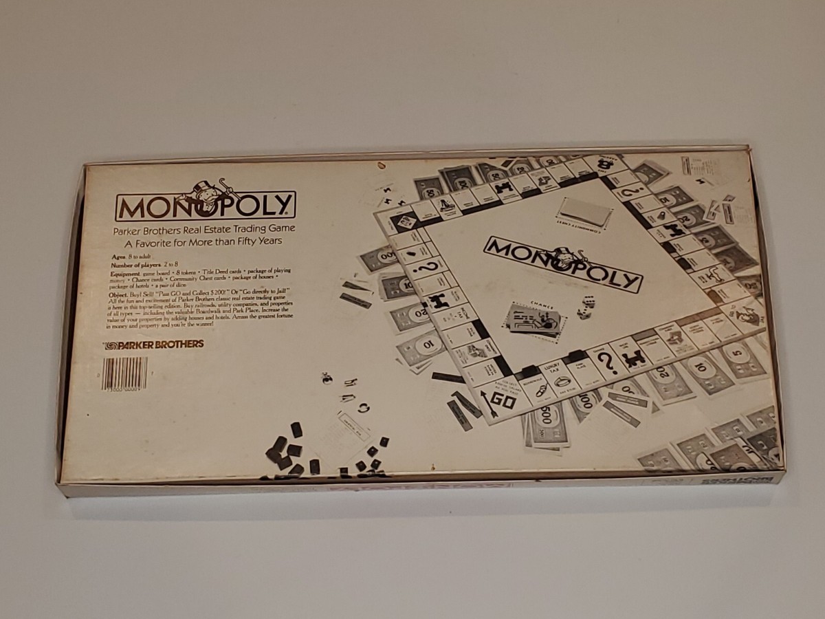 希少　モノポリー　米国版　ボードゲーム　木箱入り　パーカーブラザーズ 希少 モノポリー 米国版 ボードゲーム 木箱入り パーカー