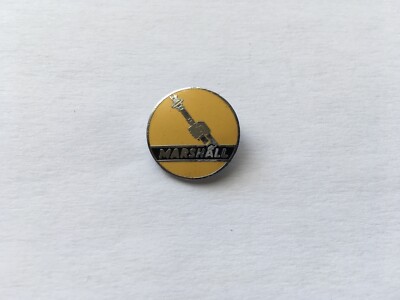 SELTEN UM 1960 VINTAGE MARSHALL TRAKTOREN WERBE EMAILLE ANSTECKNADEL ABZEICHEN