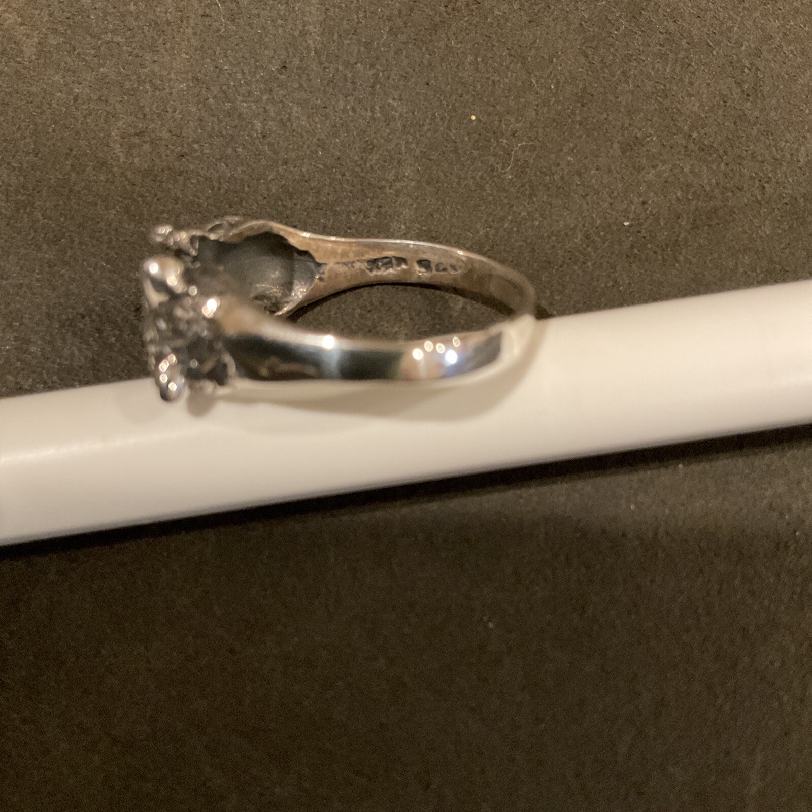 Sterling Silver Unique Wolf Ring - image 7