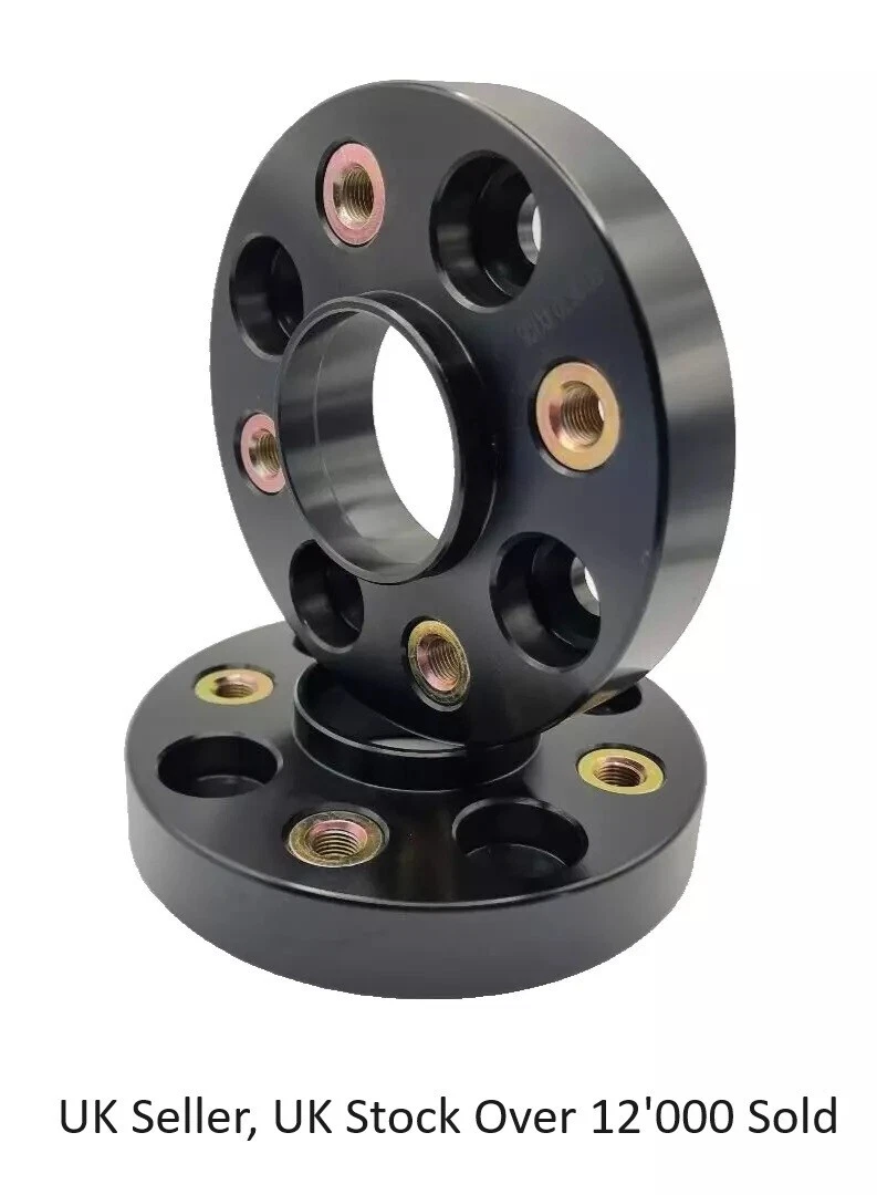 Espaciadores De Rueda 20mm Para Peugeot 207+ (2 Unidades) Con Tornillos Cónicos - Para Ampliar La Vía, Estilo Tuning