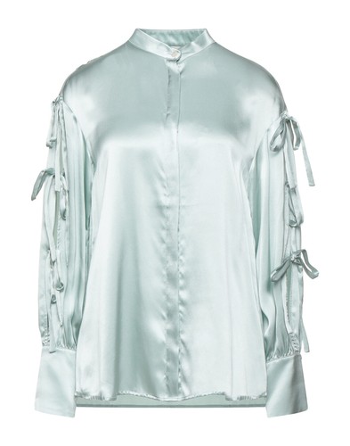 RRP €350 L' AUTRE CHOSE Silk Satin Shirt IT40 US4 UK8 S Slit Long Sleeve - Picture 3 of 9