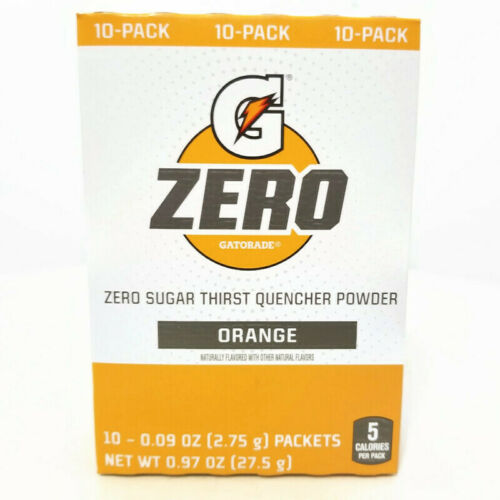 Gatorade Zero Thirst Quencher Powder-10 Sachets .Pick Your Flavour. - Picture 3 of 20