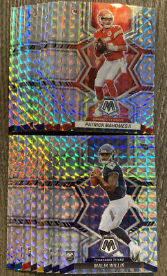 2022 Panini SILVER MOSAIC PRIZM NFL Football Cards Vet RC You Pick/Choose! READ*