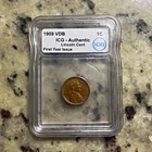 Photo of a 1909-P Lincoln Wheat Cent from an eBay listing that sold on Jul 22, 2026