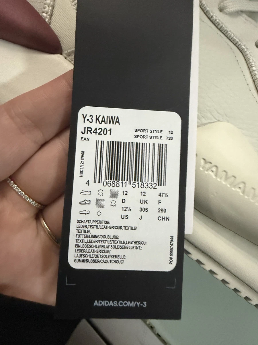 Adidas Y-3 Kaiwa Orbit Grey Collegiate Burgundy for sale | eBay