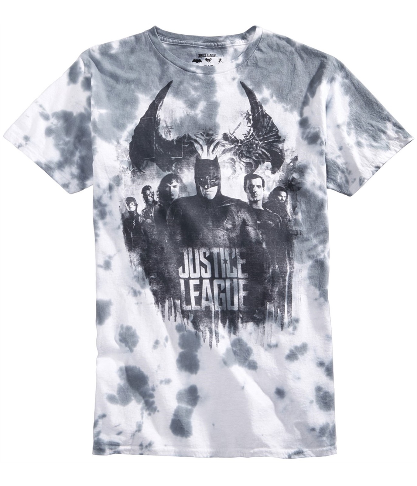 Мужская футболка с рисунком Tie-Dye от Justice League