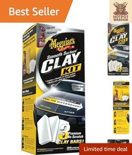 16 Oz Smooth Surface Clay Kit - Safe Car Cleaning for Long-Lasting Waxing