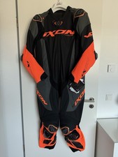 Motorrad Lederkombi 1-Teiler IXON Vortex 3 – 3XL – schwarz/orange – neuwertig