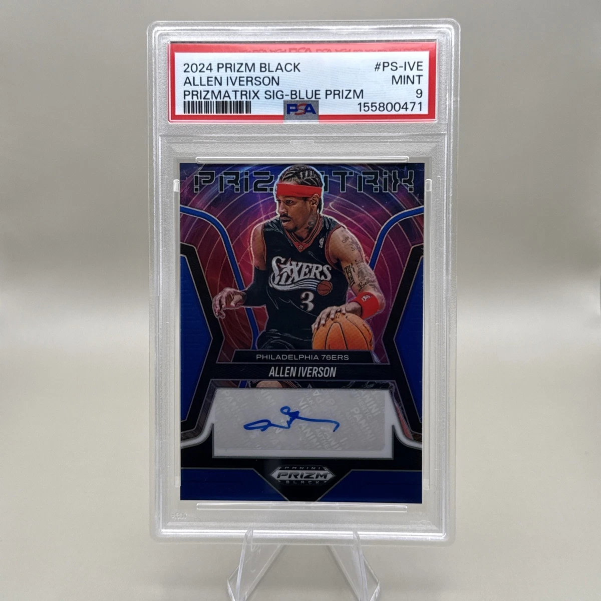 Panini Allen Iverson Basketball Sports Trading Cards & Accessories