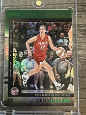 2025 Panini Caitlin Clark Chronicles Green Holo #44 Indiana Fever