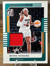 2025 Panini Donruss WNBA #39 Rhyne Howard Jersey Series [MEM] Atlanta Dream