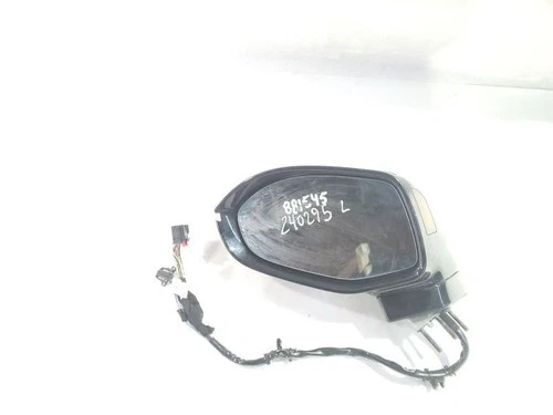 2012 2015 Audi A7 OEM Black Left Side View Mirror With Blind Spot Monitoring 
