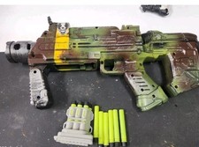 Halo BoomCo UNSC SMG Blaster Custom Paint With Ammo And Clip